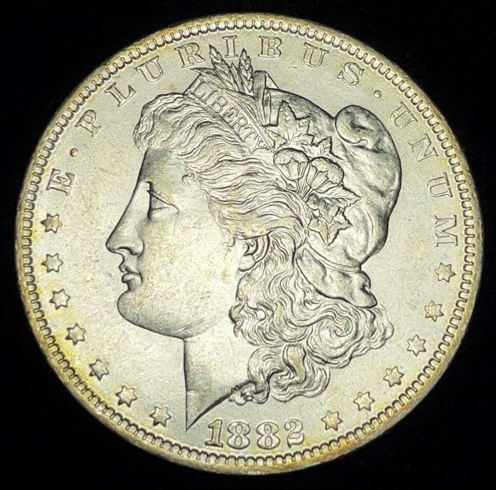 1882-O Morgan Silver Dollar MS63 (1 of 2)