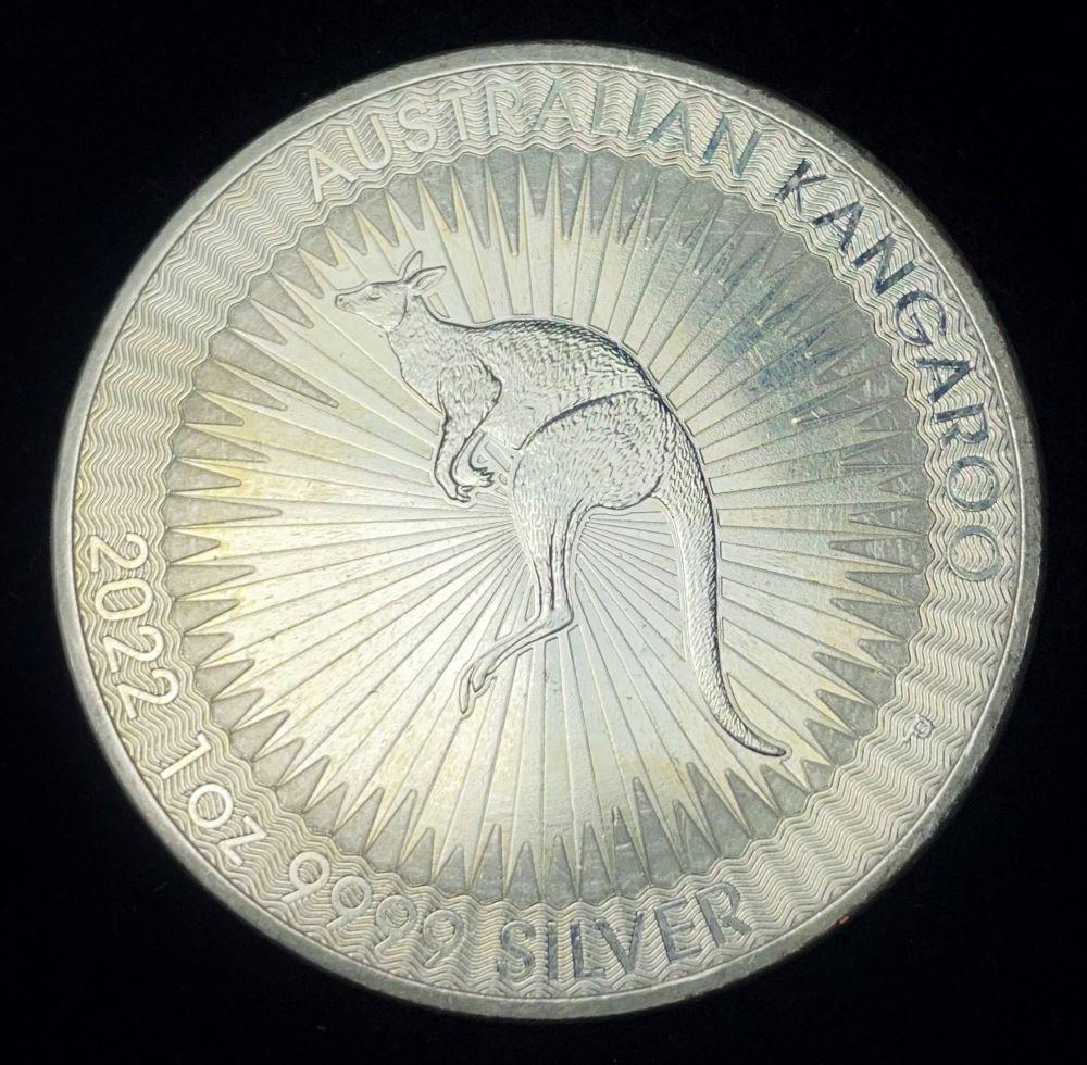 2022 Australia $1 Kangaroo .9999 Silver 1 ozt (1 of 2)