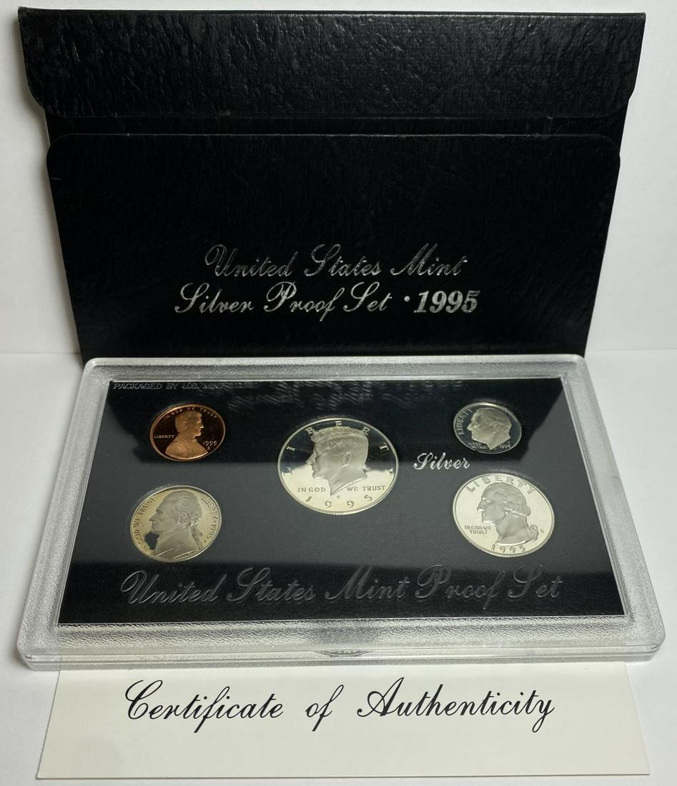 1995 United States Mint Silver Proof Set (5-coins) (1 of 4)
