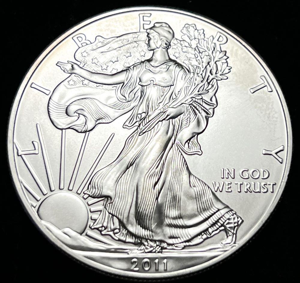 2011 American Silver Eagle: Winner shall receive the exact coin shown here. (EP/B)