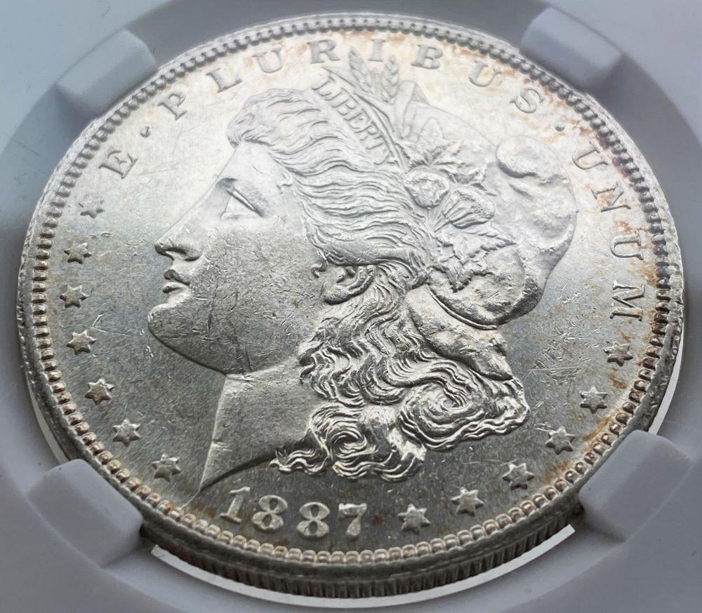 1887-S Morgan Silver Dollar MS64 PL (1 of 6)