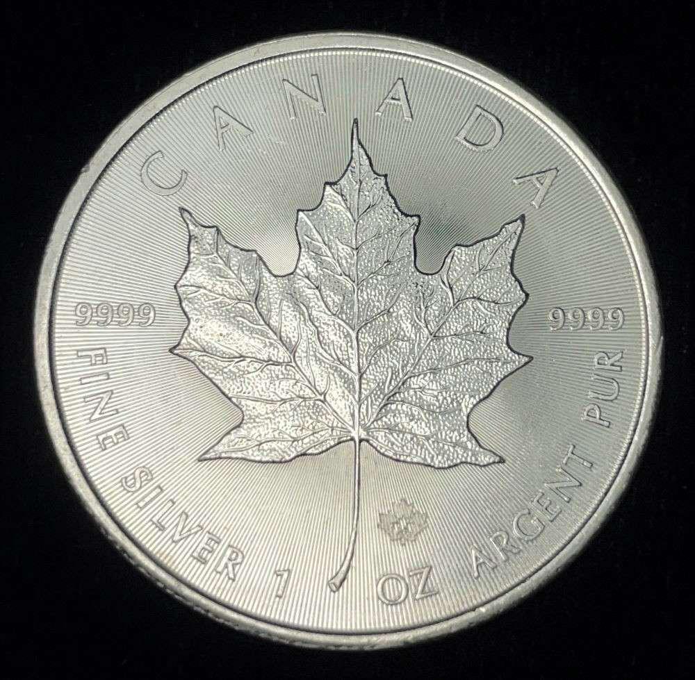 2014 Canada $5 Maple Leaf 1 ozt .9999 Silver (1 of 2)