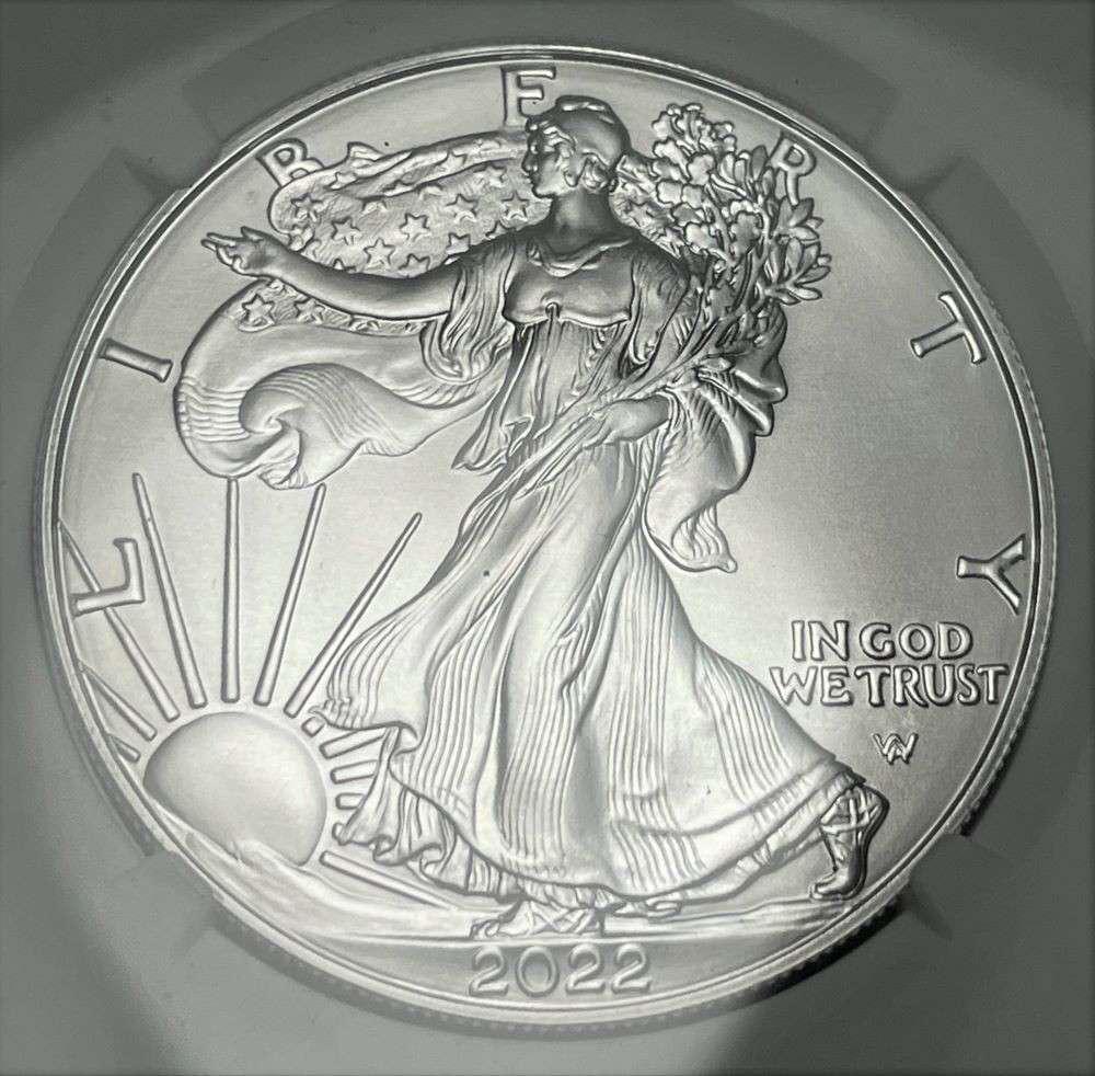 2022 American Silver Eagle NGC MS70 (1 of 4)