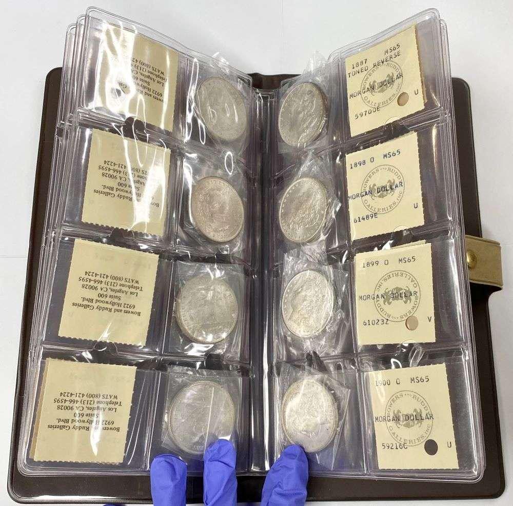 Old Bowers & Ruddy 1881-S Morgan Silver Dollar MS65 (1 of 5)