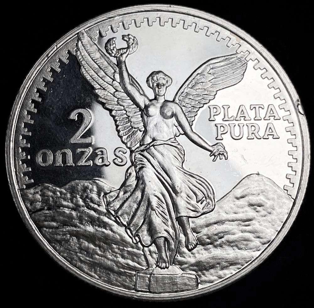 Mexican Libertad Design Proof 2 ozt .999 Silver (1 of 3)
