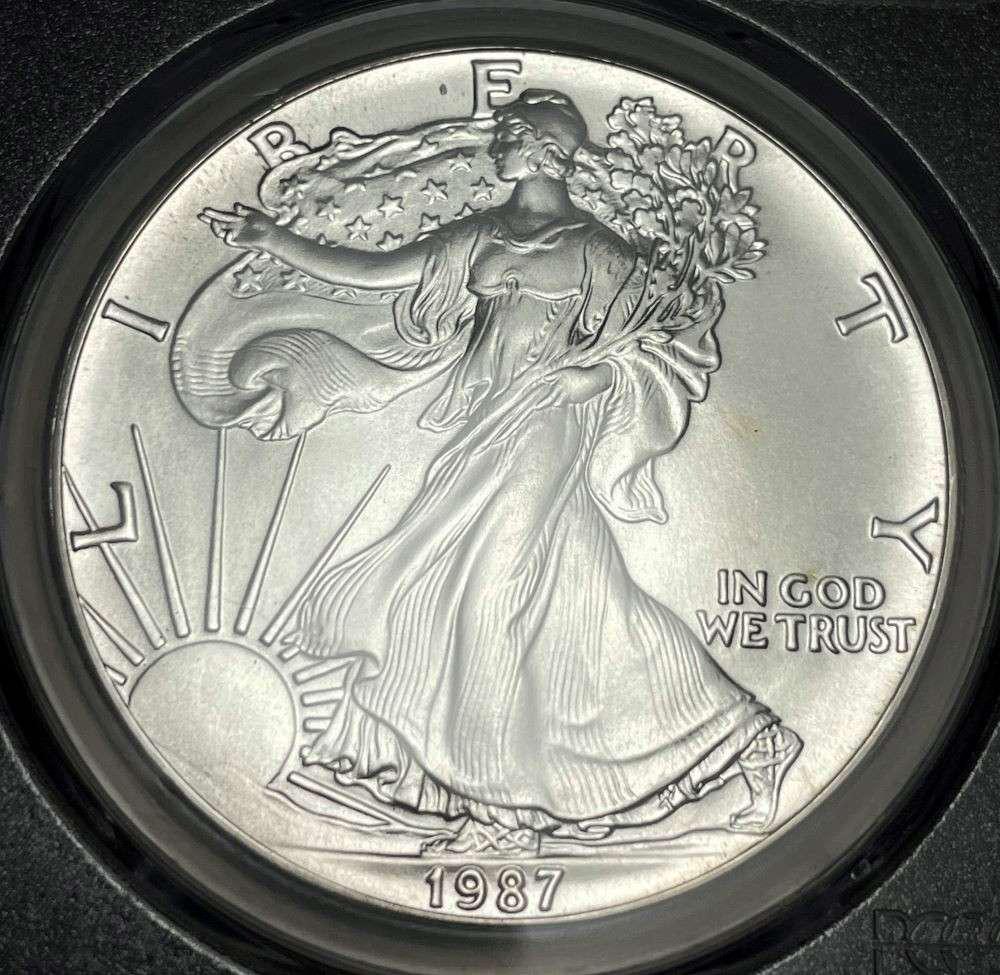 1987 American Silver Eagle PCGS MS69 (1 of 4)