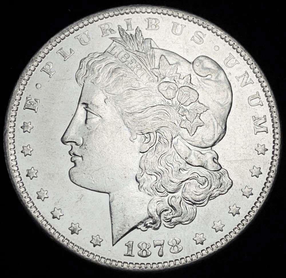 1878 Morgan Silver Dollar MS63 Details (1 of 2)