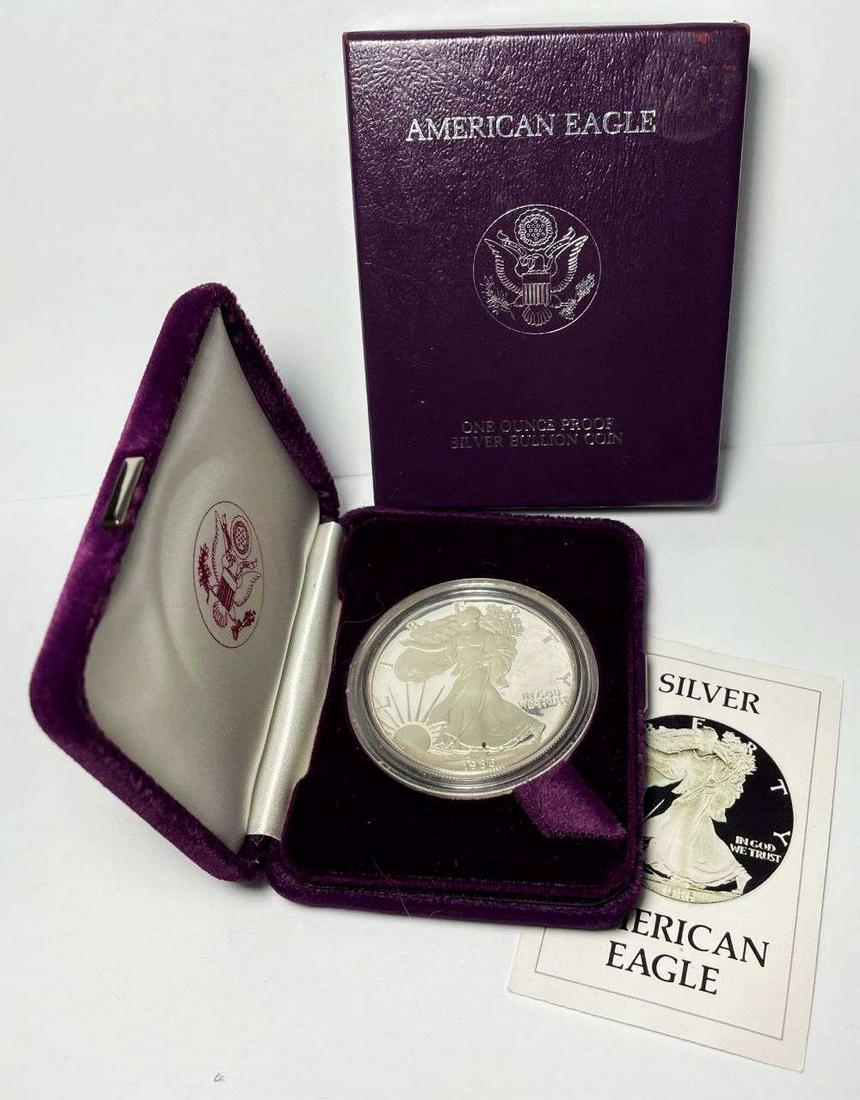 1986-S PF69 American Silver Eagle OGP (1 of 4)