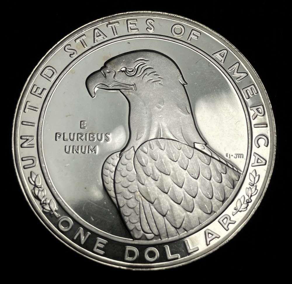 1983-S Olympic Proof Silver Commemorative Dollar (1 of 2)