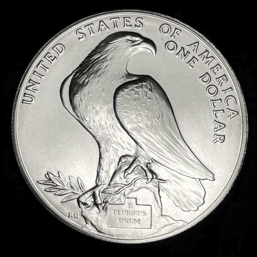 1984-P Olympic Silver Commemorative Dollar (1 of 2)
