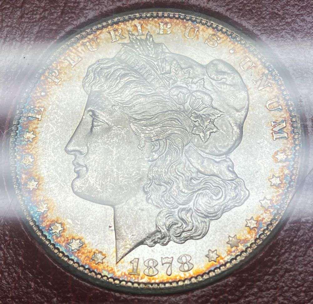 1878-CC Morgan Silver Dollar MS65 (1 of 4)
