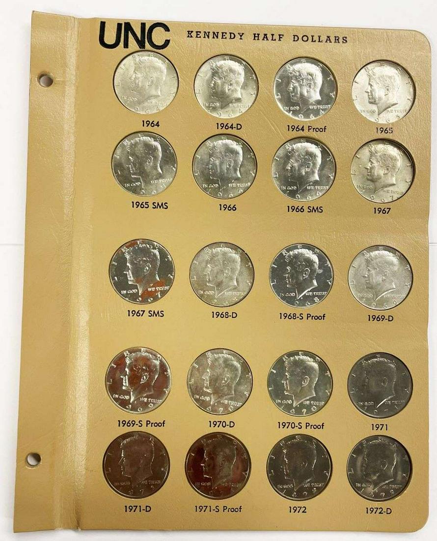 (1964-1972) JFK Half Dollar Collection (20-coins) (1 of 2)