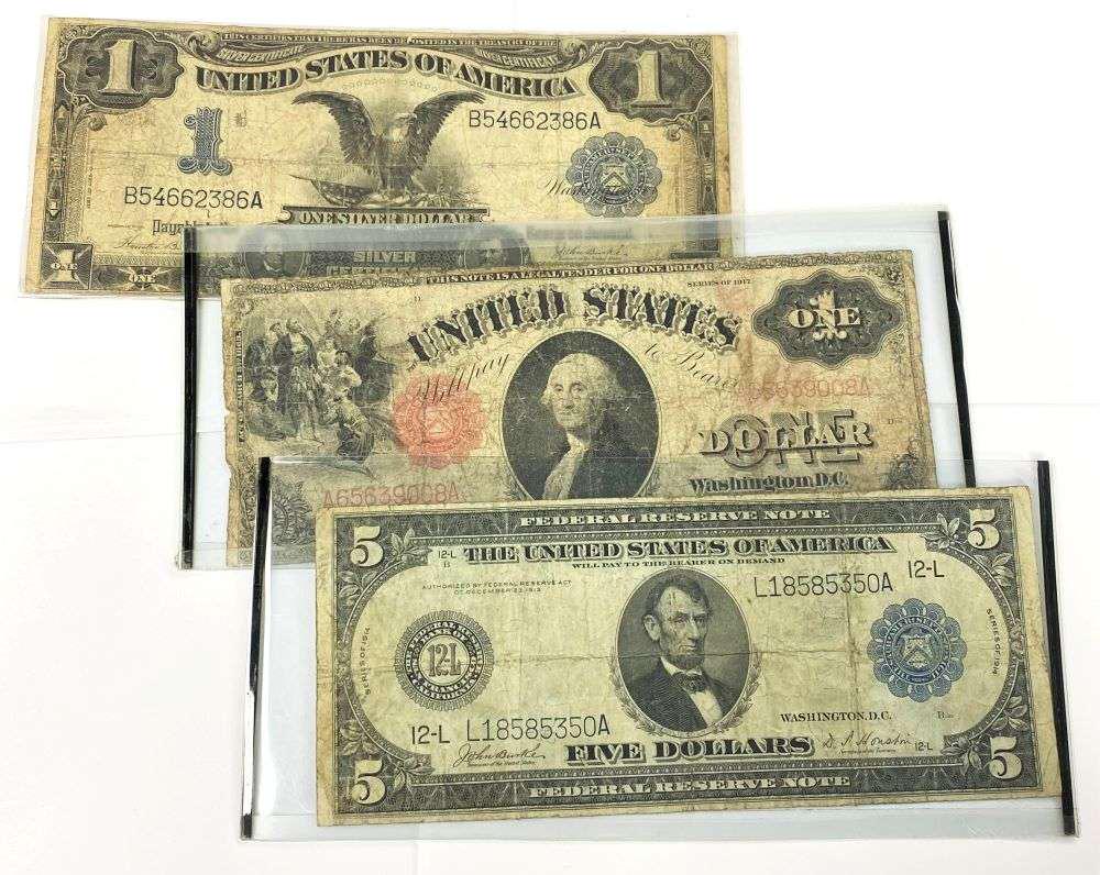 Rare United States Currency (3-pieces) (1 of 3)