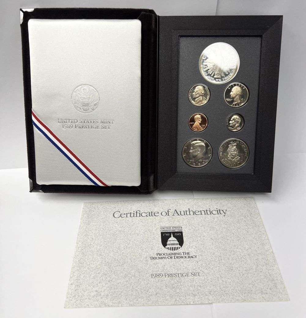 1989 United States Mint Prestige Proof Set (7-coins) (1 of 4)