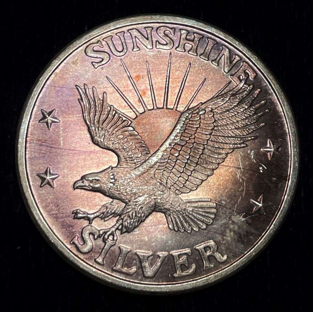 Sunshine Minting Eagle 1 ozt .999 Silver (1 of 2)
