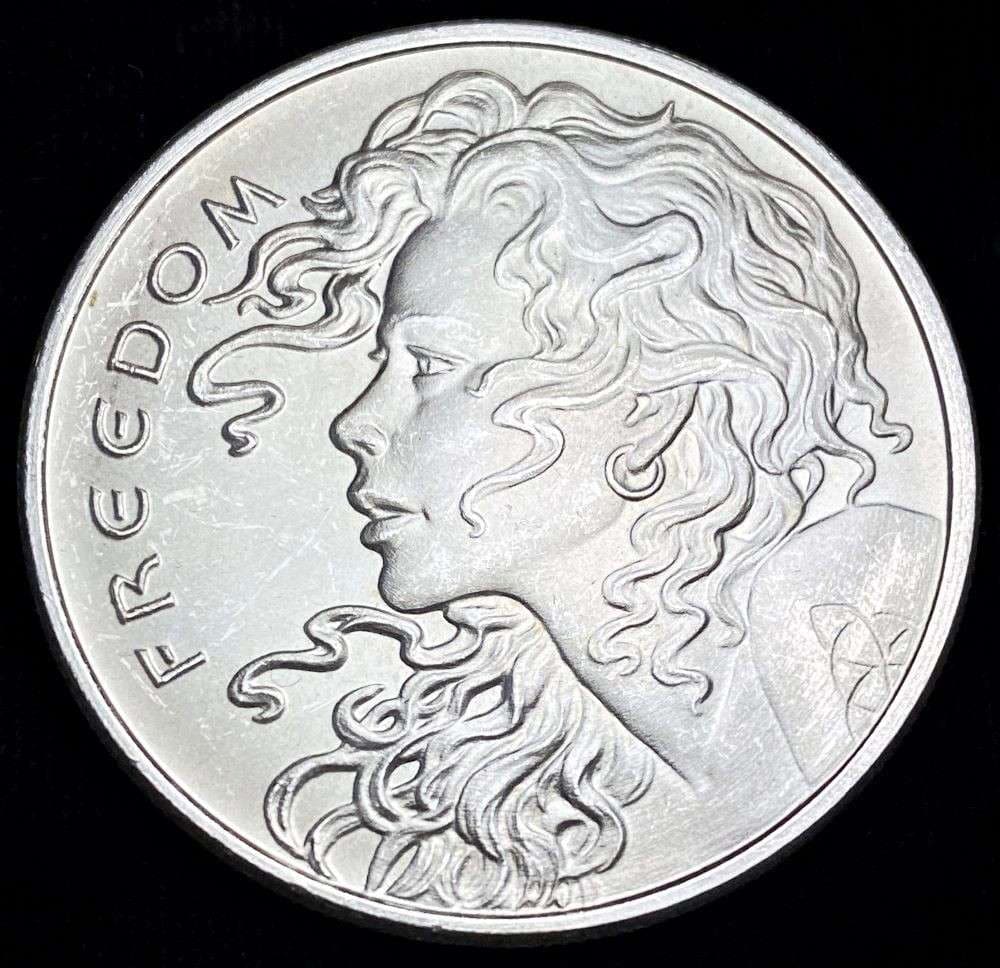 2017 "Freedom" Silver Shield 1 ozt .999 Silver: Winner shall receive the exact coin shown here. (RR)