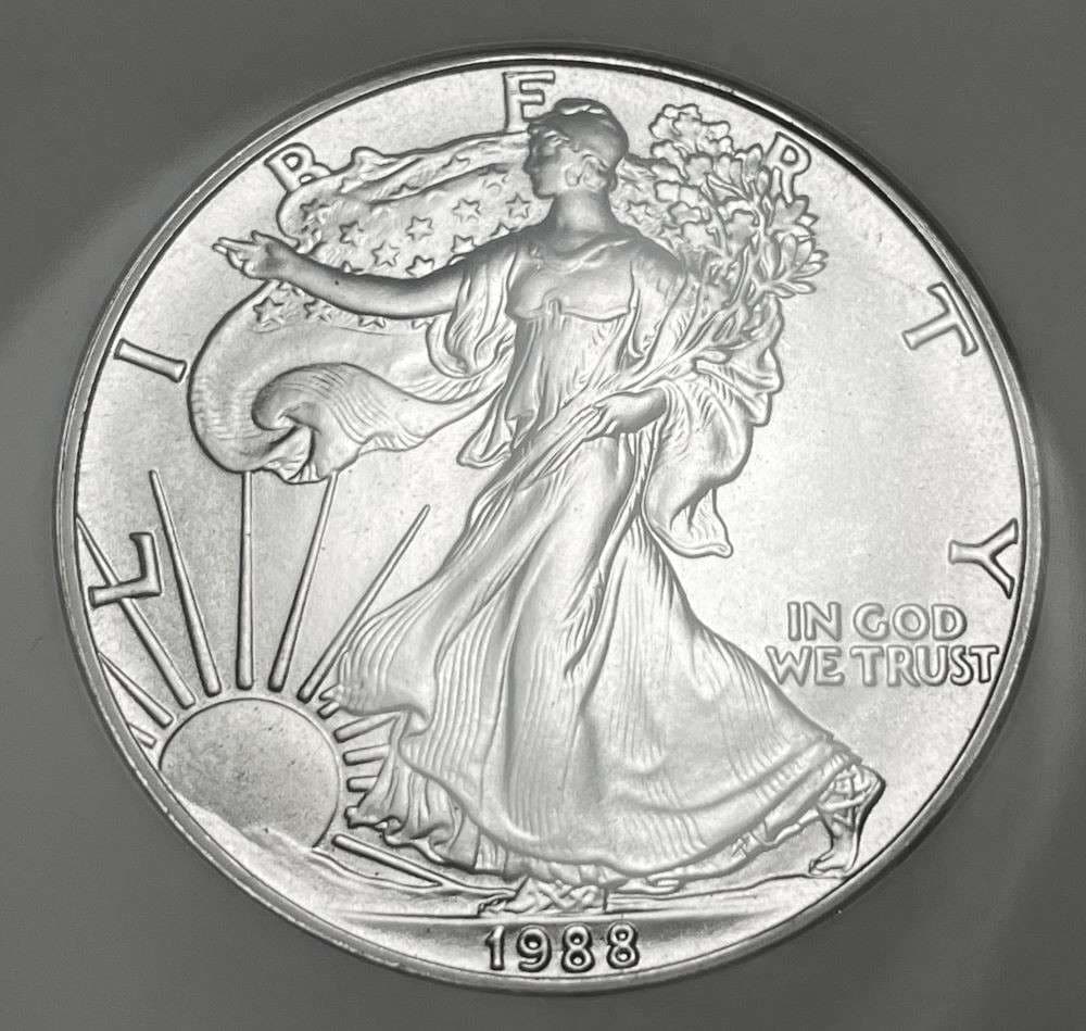 1988 American Silver Eagle NGC MS69 (1 of 4)