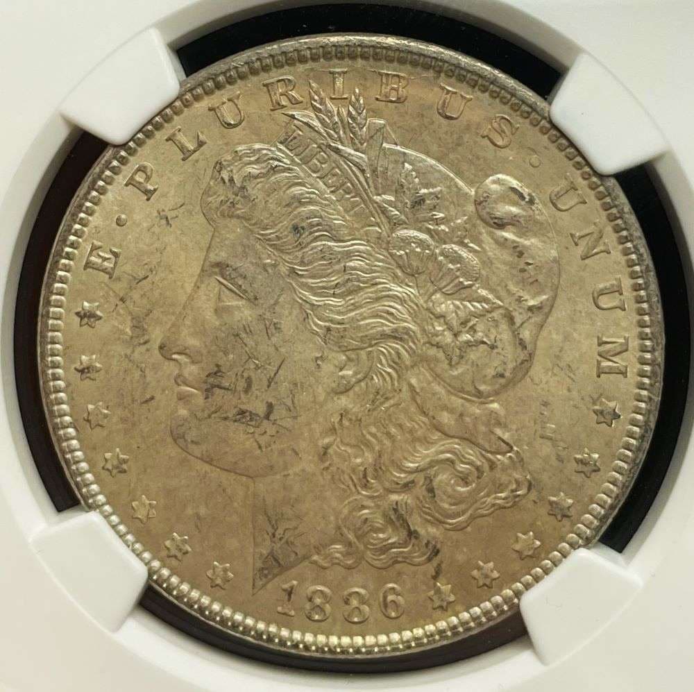 1886 Morgan Silver Dollar NGC MS63 (1 of 5)