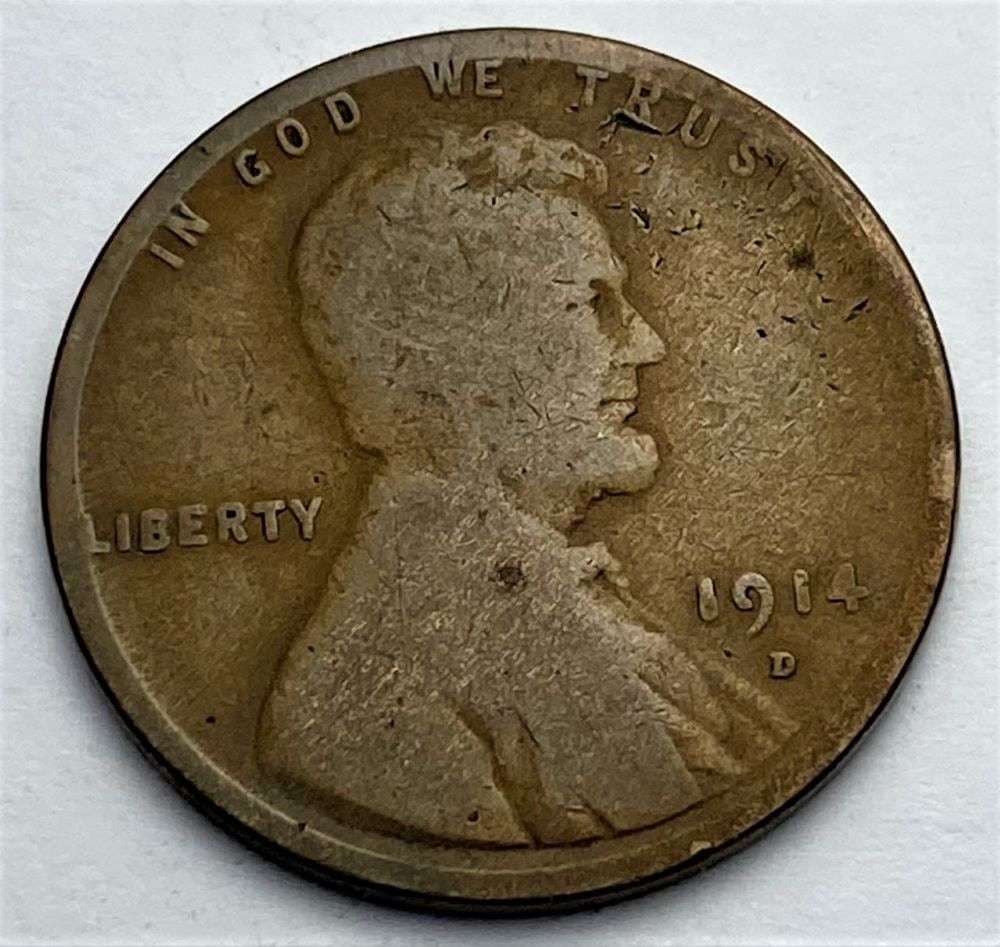 1914-D Lincoln Wheat Cent G4 (1 of 2)
