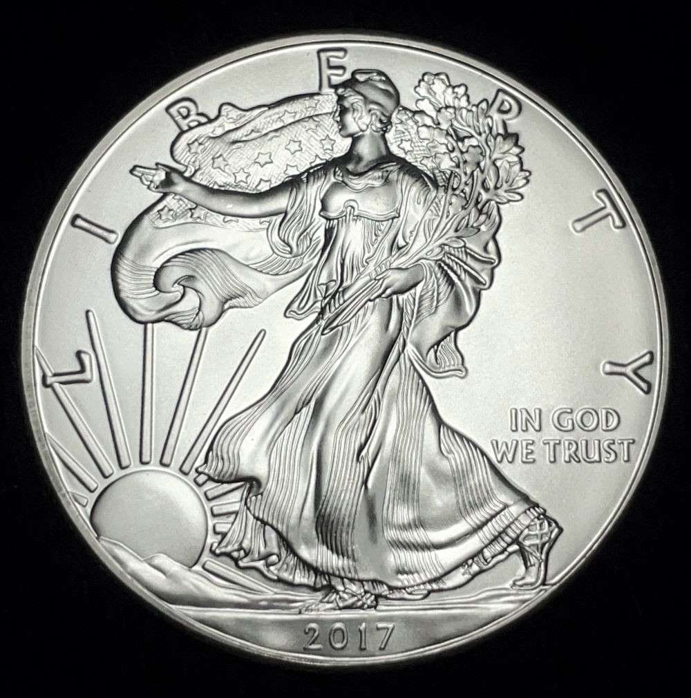 2017 American Silver Eagle: Winner shall receive the exact coin shown here. (JM/B)