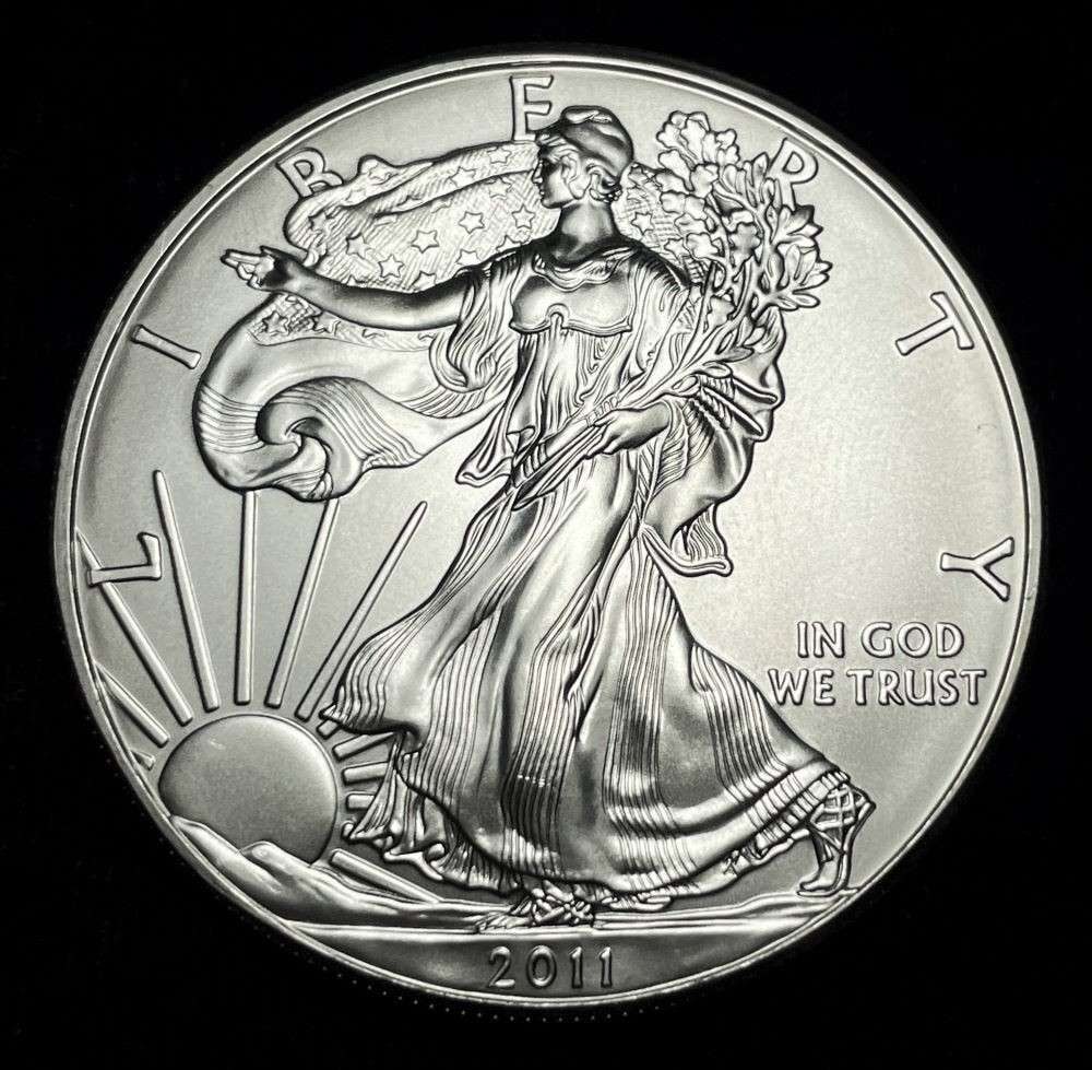 2011 American Silver Eagle: Winner shall receive the exact coin shown here. (JM/EB)