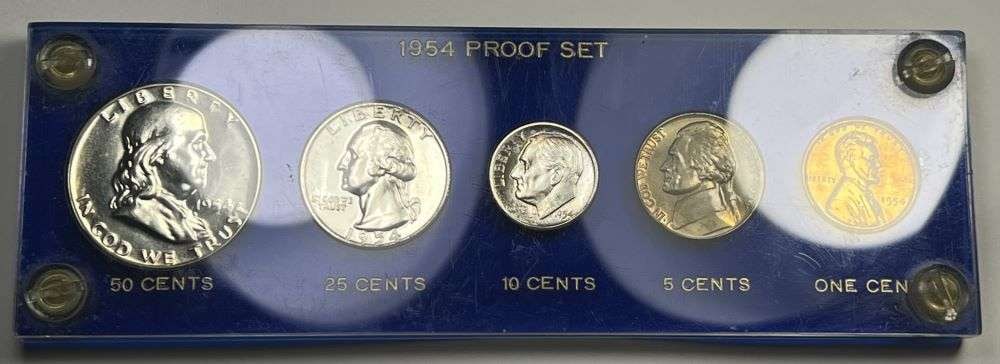 1954 United States Proof Set (5-coins) (1 of 6)