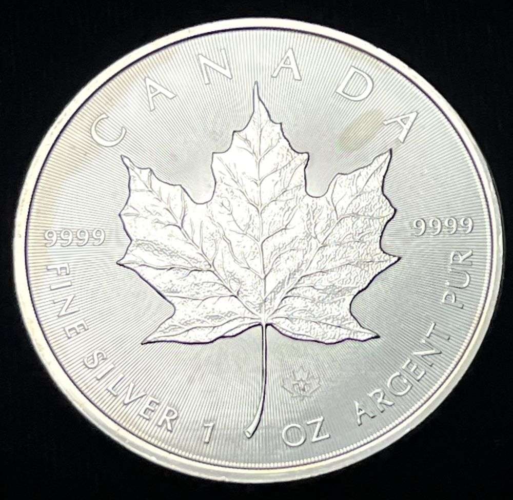 2014 Canada $5 Maple Leaf 1 ozt .9999 Silver (1 of 2)