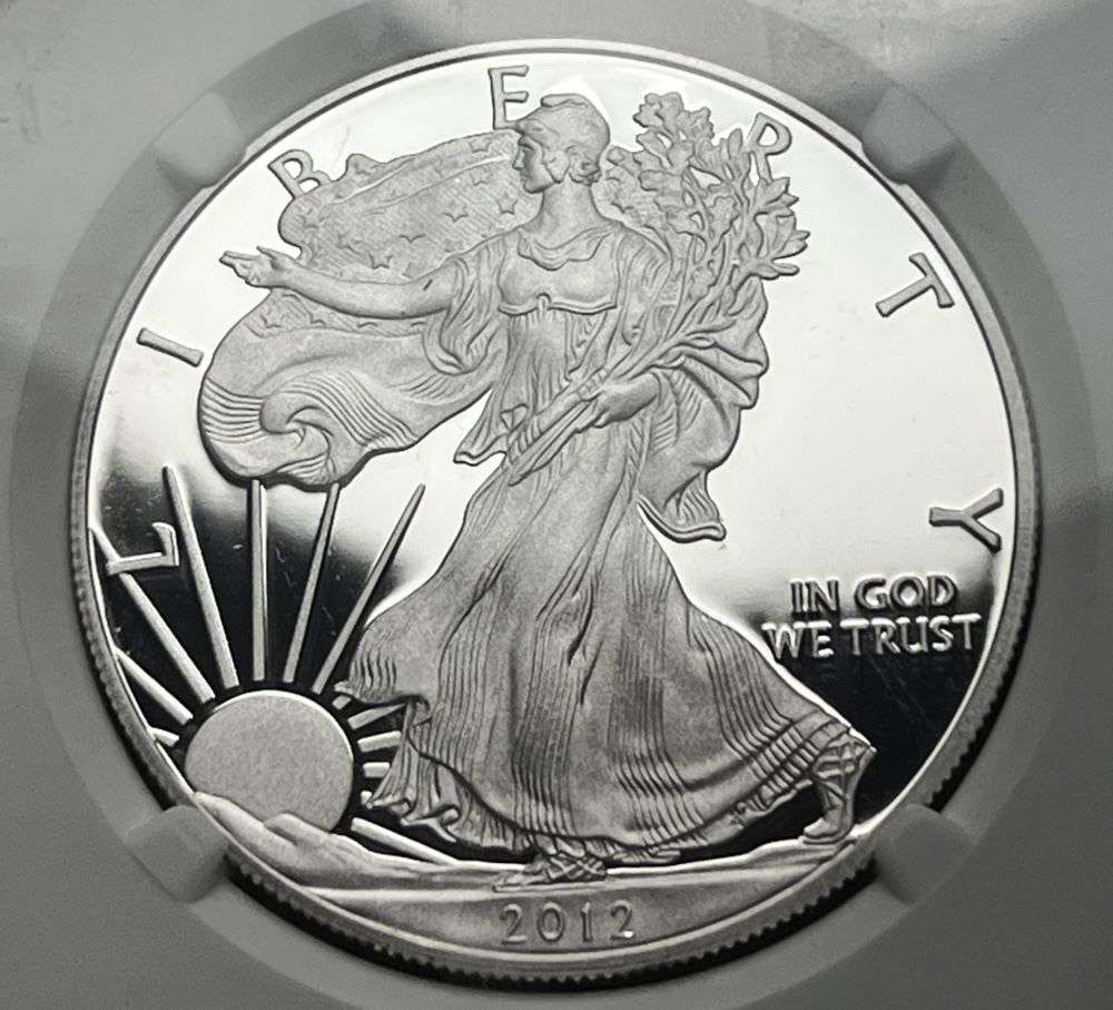2012-S American Silver Eagle NGC PF69 Ultra Cameo (1 of 4)