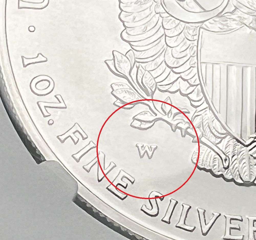 2006-W Burnished American Silver Eagle NGC MS69 20th Anniversary (1 of 5)