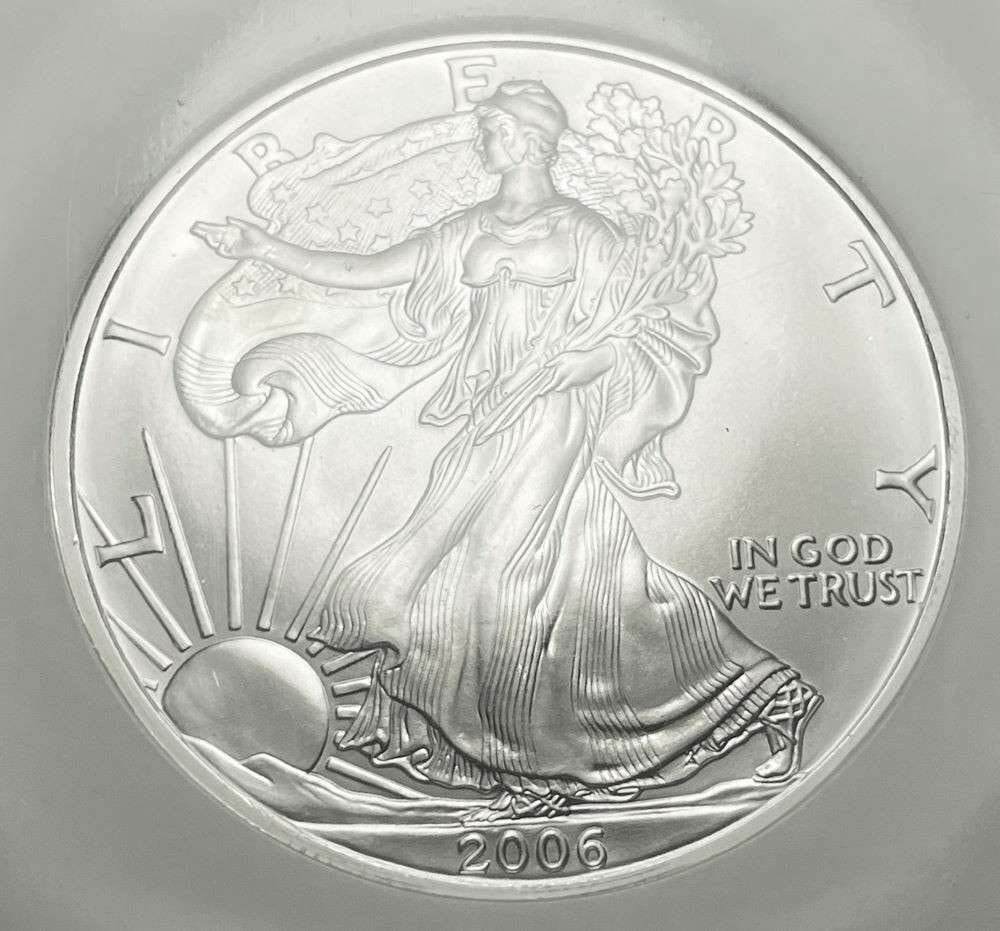 2006 American Silver Eagle NGC Gem Uncirculated First Strikes (1 of 4)