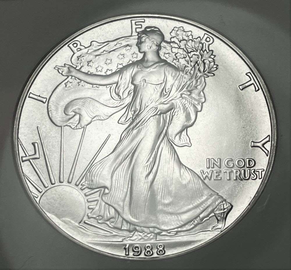 1988 American Silver Eagle NGC MS69 (1 of 4)
