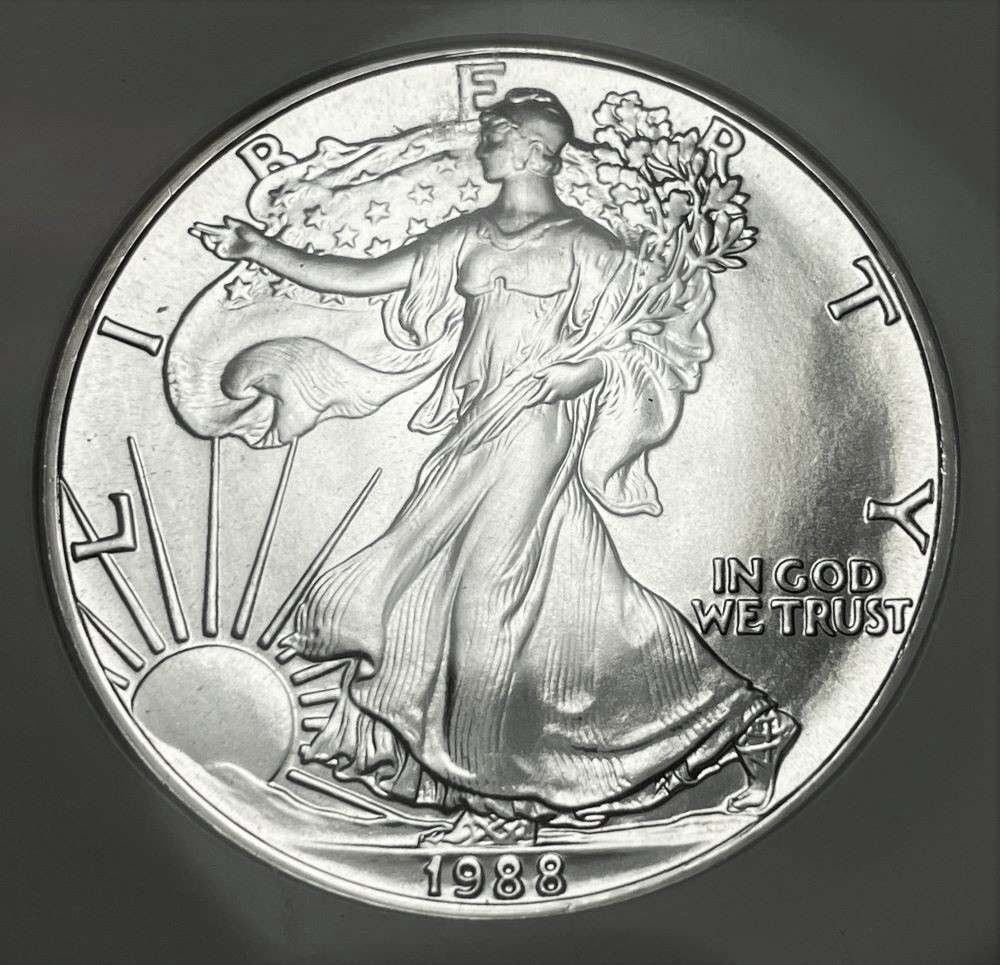 1988 American Silver Eagle NGC MS69 (1 of 4)