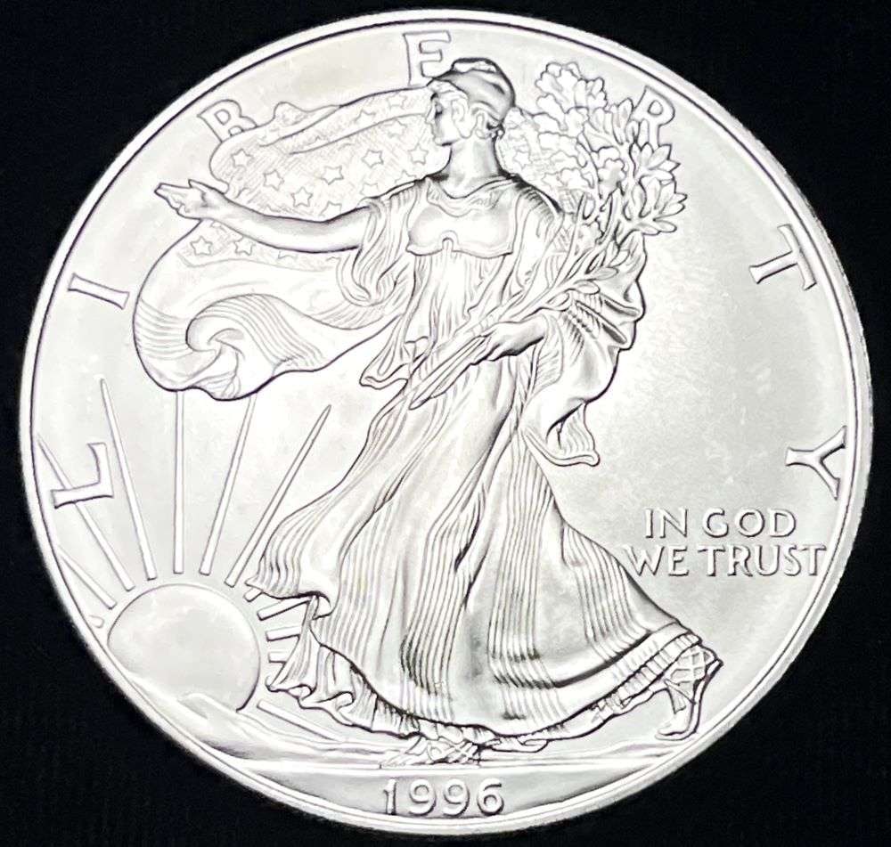 1996 American Silver Eagle MS69 (1 of 2)