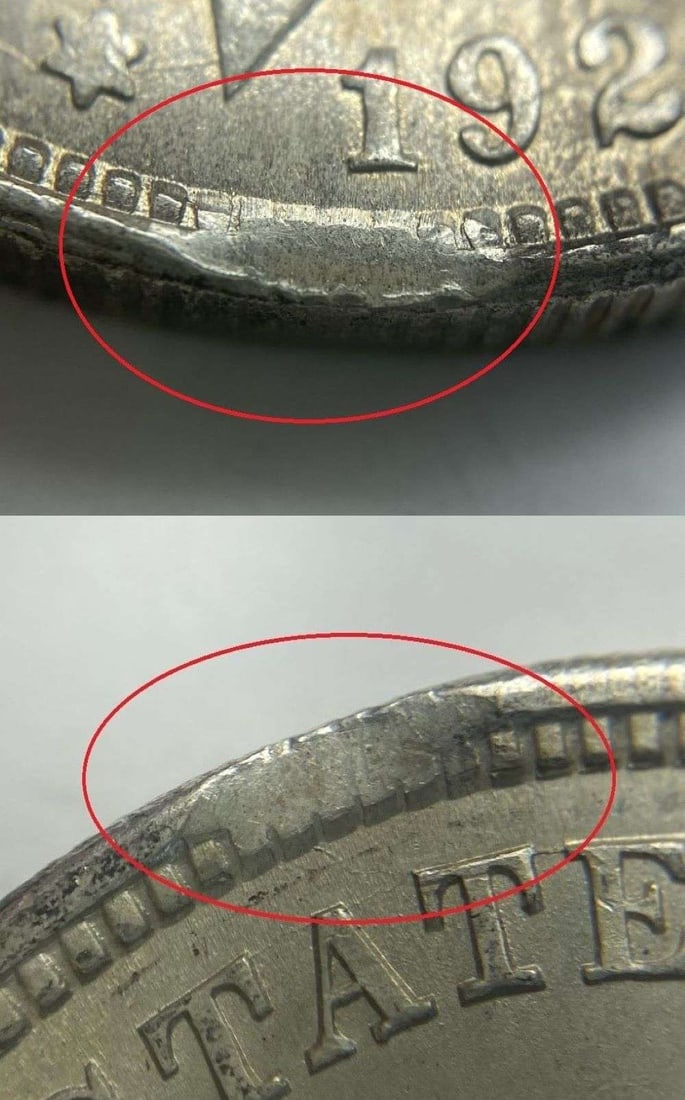 Mint Error! 1921 Morgan Silver Dollar (1 of 3)