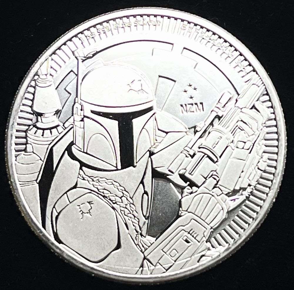 2020 NIUE $2 Star Wars NZM 1 ozt .999 Silver (1 of 2)