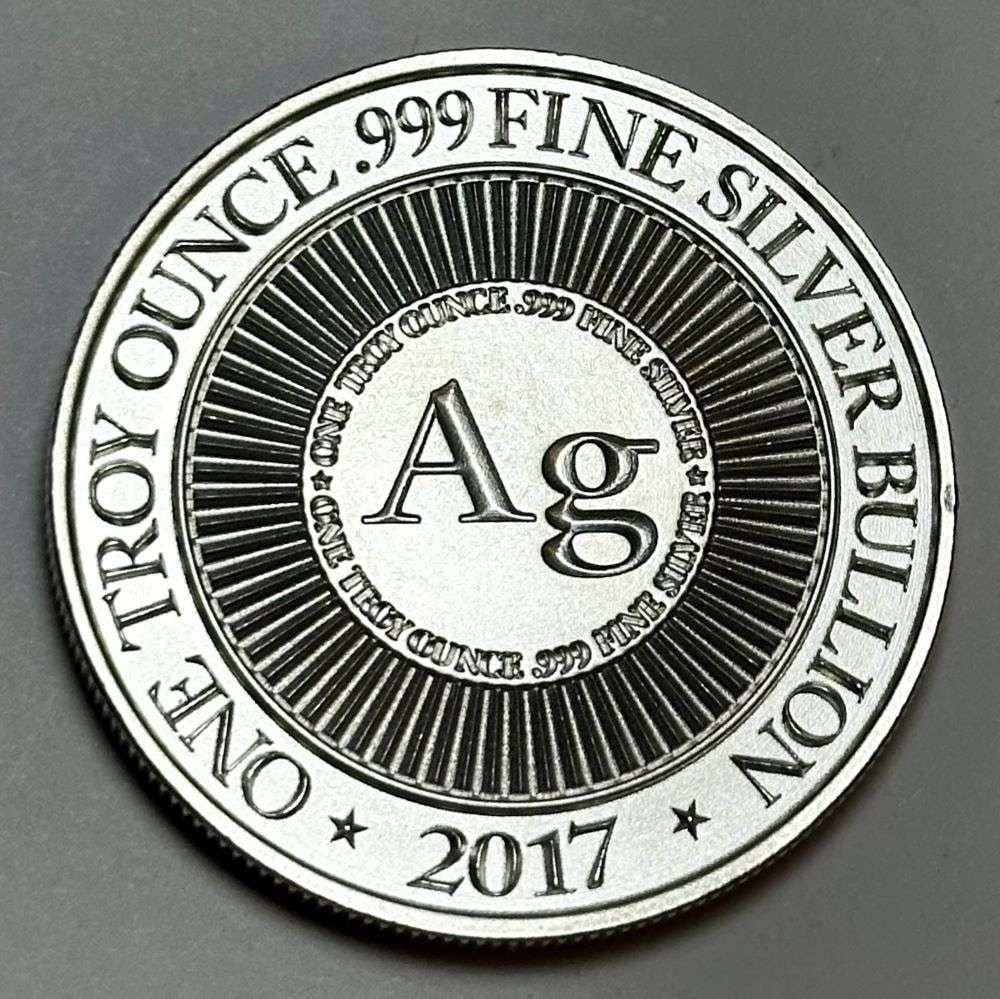 2017 Sons of Liberty 1 ozt .999 Silver: Winner shall receive the exact coin shown here. (JM/B)