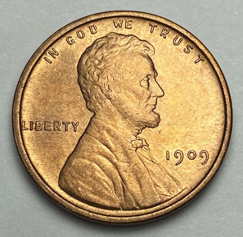 1909 V.D.B. Lincoln Cent MS63 RD (1 of 3)