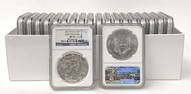 Box (20) 2014 American Silver Eagle NGC MS70 Early Releases