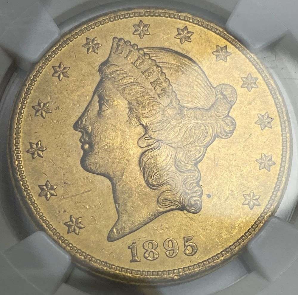 1895 Gold $20 Liberty Head NGC MS62 (1 of 4)