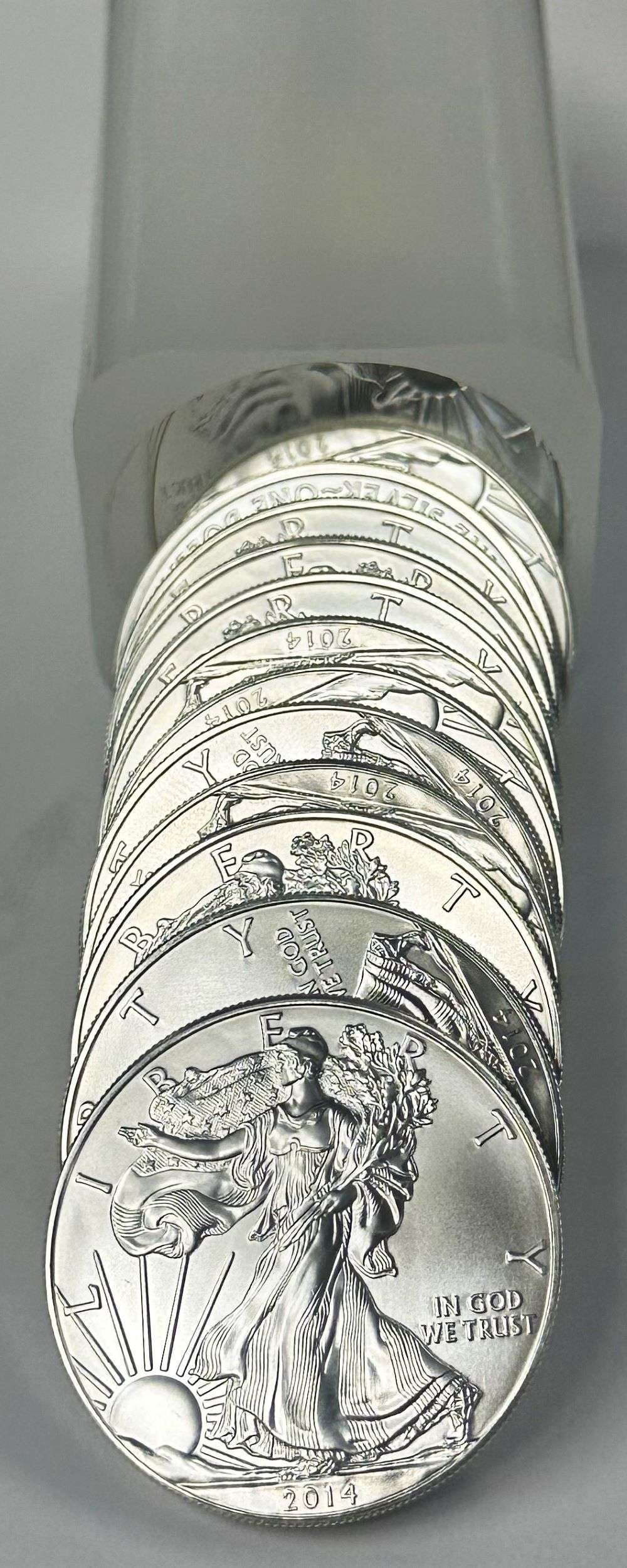 Last Minute! Roll (20-coins) Original 2014 American Silver Eagle (1 of 4)