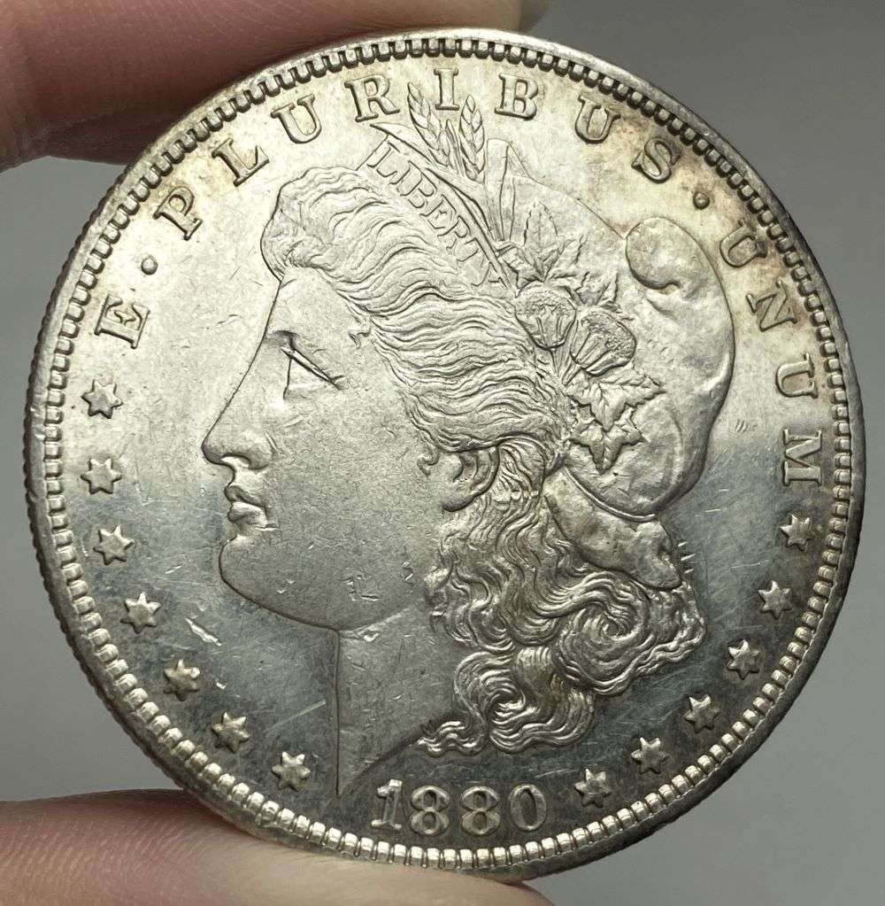 1880-S Morgan Silver Dollar MS63 PL (1 of 3)