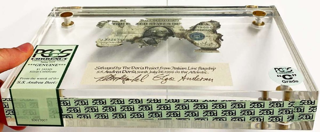 Shipwreck Currency PCGS Certified With Cert / DVD (1 of 6)