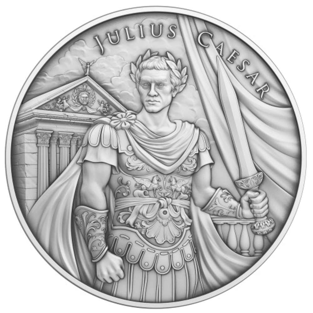 Roll (20-coins) Julius Caesar Design 1 ozt .999 Silver: This item comes from our consignors vault in St. Louis. Please allow 2-4 weeks for delivery. The images shown here are stock images. Winner shall receive (20-coins) precisely resembling the ones shown