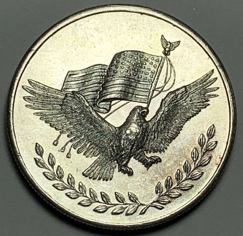 American Flag Eagle 1 ozt .999 Silver Trade Unit (1 of 2)