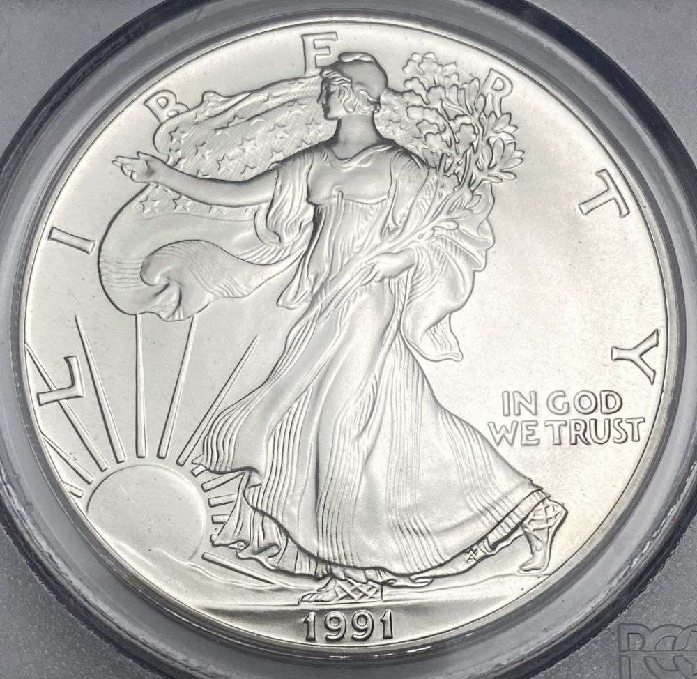 1991 American Silver Eagle PCGS MS69 (1 of 4)