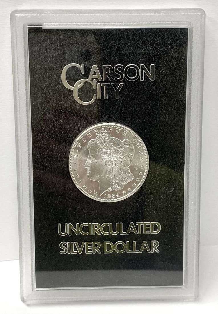 1884-CC Morgan Silver Dollar MS65 PL GSA (1 of 5)