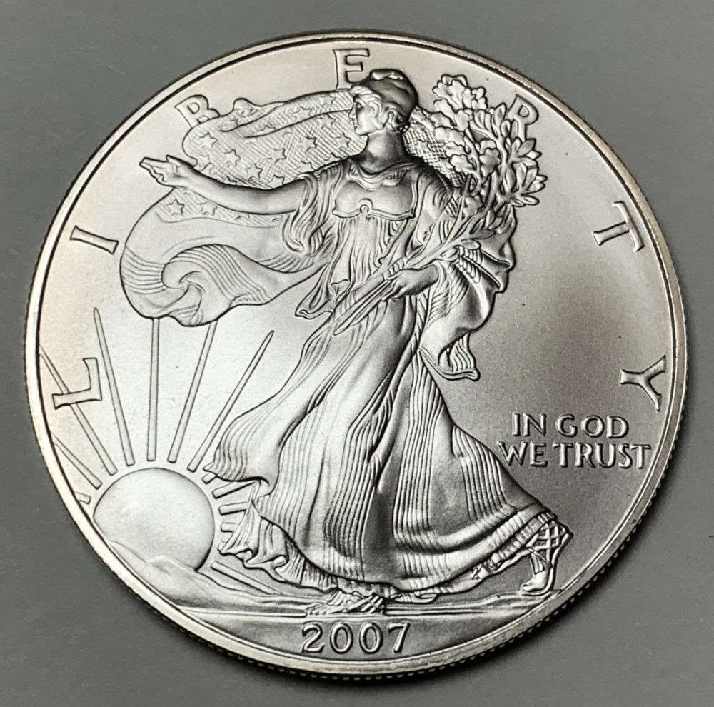 2007 American Silver Eagle (1 of 2)