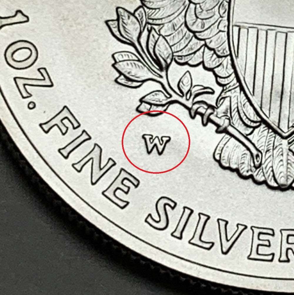 2007-W Burnished American Silver Eagle (1 of 3)