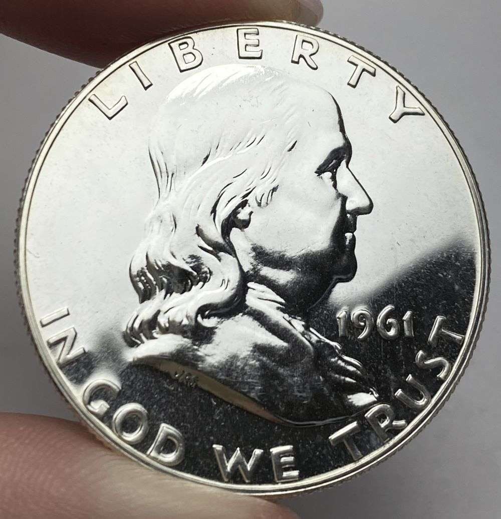 1961 Franklin Silver Half Dollar PR64 (1 of 2)