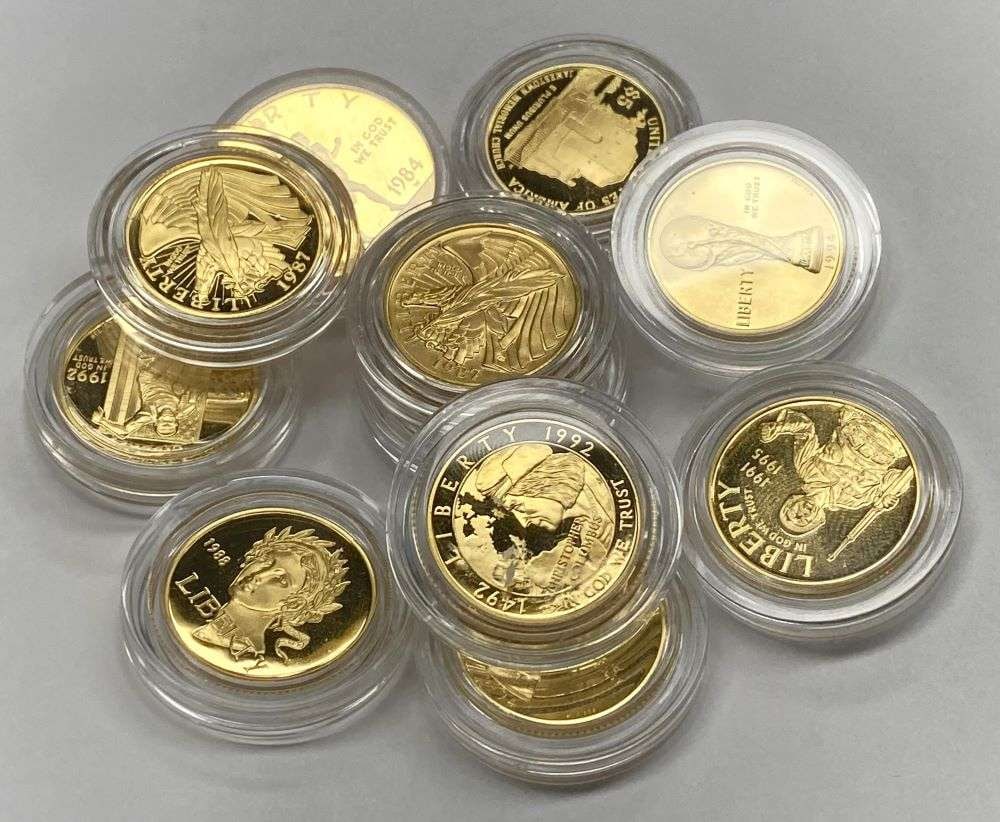 Last Minute! (10) Random United States Modern Gold $5 Commemorative (1 of 3)